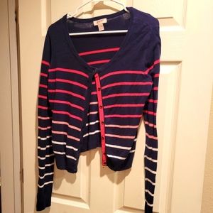 Striped cardigan
